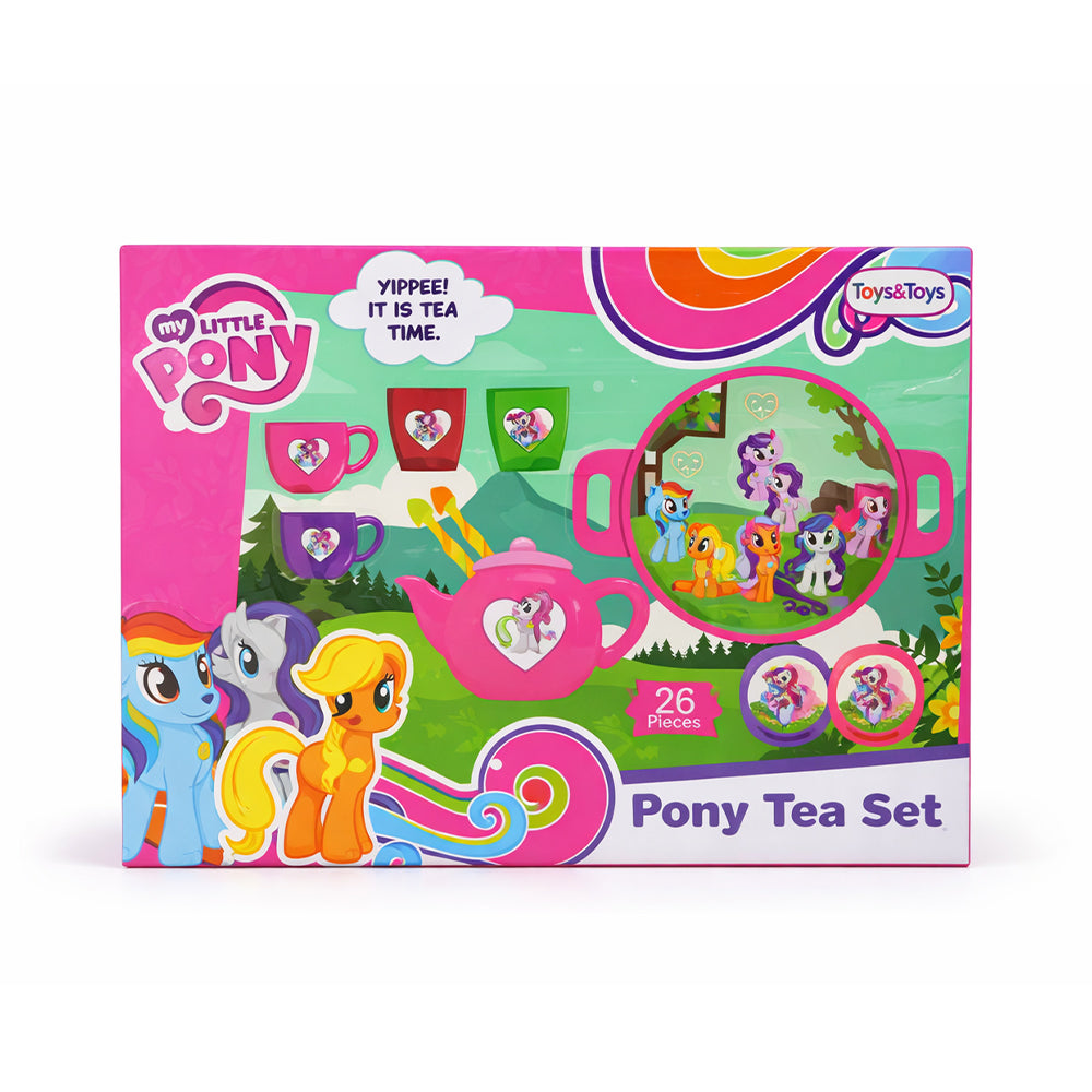 TS-P26 PONY TEA SET BOX A.I Default Title - MamasJan Toys