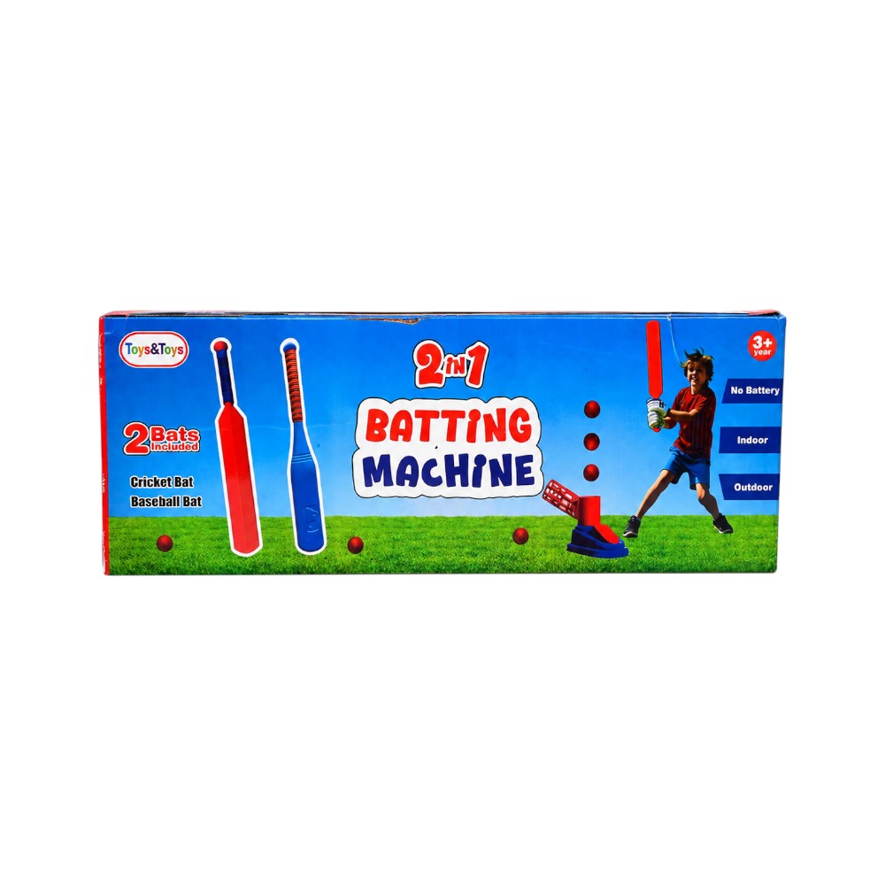 BTM-01 CRICKET BASEBALL BATTING MATCHINE A.I Default Title - MamasJan Toys