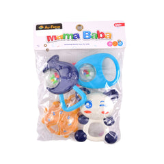 RA-11 MAMA BABA RATTLE SET 4PCS Default Title - MamasJan Toys