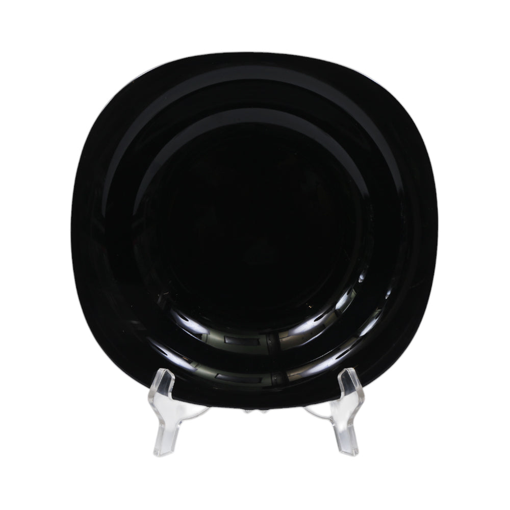 PLATE DEEP SQUARE TABLE TOP ELITE BLACK BNFSP90T Default Title - MamasJan Crockery