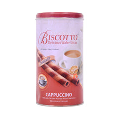 BISCOTTO WAFER STICKS CAPPUCCINO DELIGHTS 370 GM Default Title - MamasJan GroceryFoods