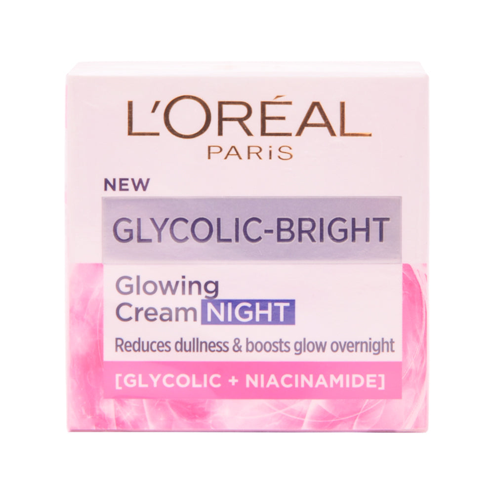LOREAL GLYCOLIC BRITENING NIGHT CREAM 50ML Default Title - MamasJan skincare