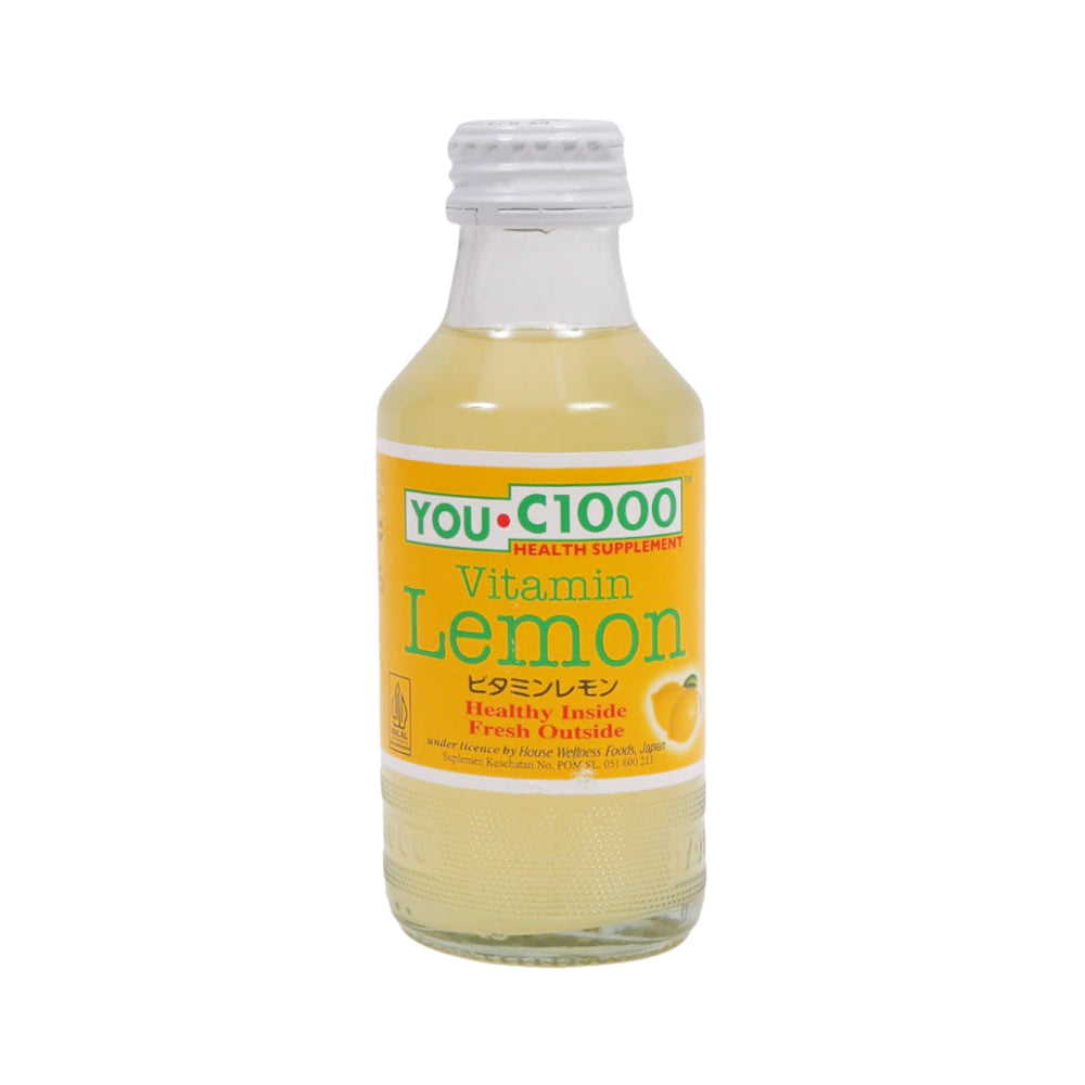 YOU C-1000 VITAMIN DRINK LEMON 140ML Default Title - MamasJan GroceryFoods