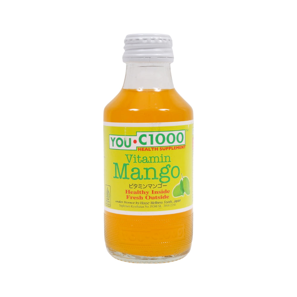 YOU C-1000 VITAMIN DRINK MANGO 140ML Default Title - MamasJan Grocery