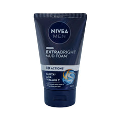 NIVEA MEN EXTRA BRIGHT MUD FOAM 3D ACTION 100ML Default Title - MamasJan skincare