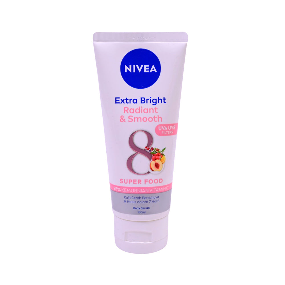 NIVEA EXTRA BRIGHT RADIANT&SMOOTH BODY SERUM 180ML Default Title - MamasJan skincare