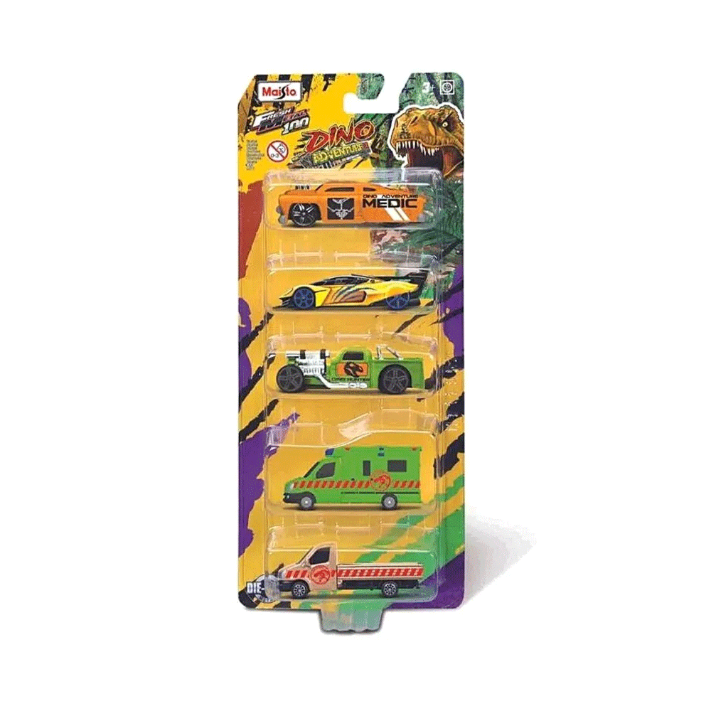 15464 MB DINO ADVENTURE 5 PACK Default Title - MamasJan Toys