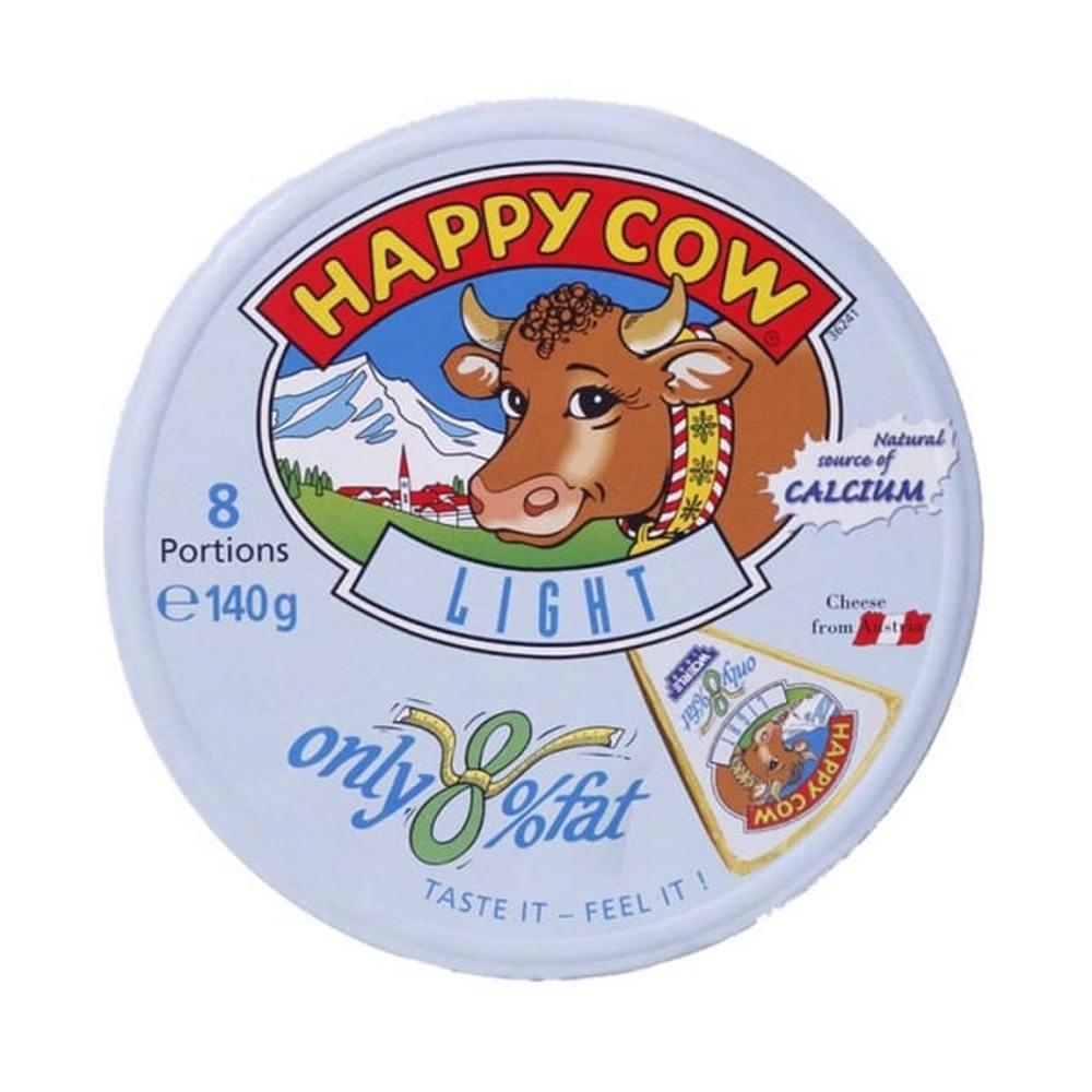 HAPPY COW CHEESE LOW FAT 8 PORTIONS 140 GM Default Title - MamasJan Grocery