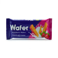 WAFER CRUNCHY & CREAMY STRAWBERRY Default Title - MamasJan Grocery Food