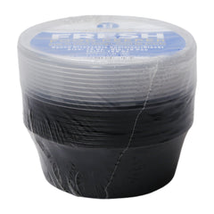HOUSE & CO DISP ROUND CONTAINER BLACK 10OZ 10PCS Default Title - MamasJan Grocery Nonfood