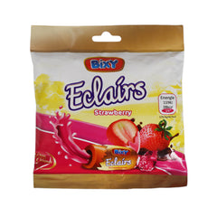 BIXY ECLAIR TOFFEE STRAWBERRY 90 GM Default Title - MamasJan GroceryFoods
