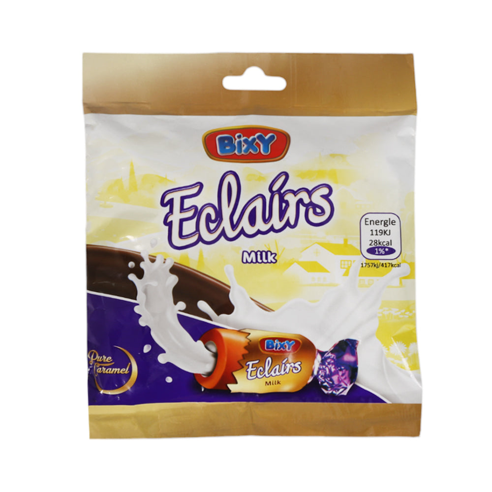 BIXY ECLAIR TOFFEE MILK 90 GM Default Title - MamasJan GroceryFoods