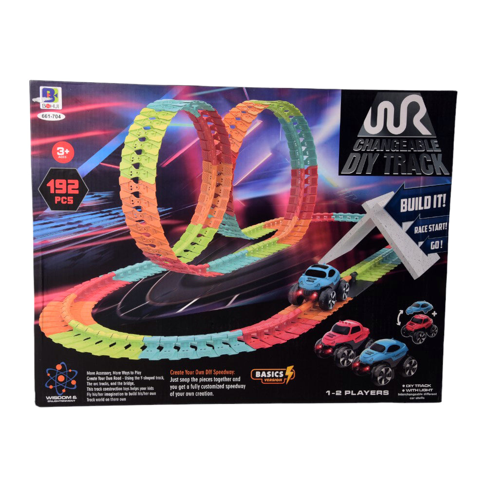 661-704 DIY CHANGEABLE GLOWING TRACK Default Title - MamasJan Toys