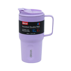 MUG COFFEE HOT & COOL DOUBLE WALL DECOR 600 ML 270100 Default Title - MamasJan Crockery