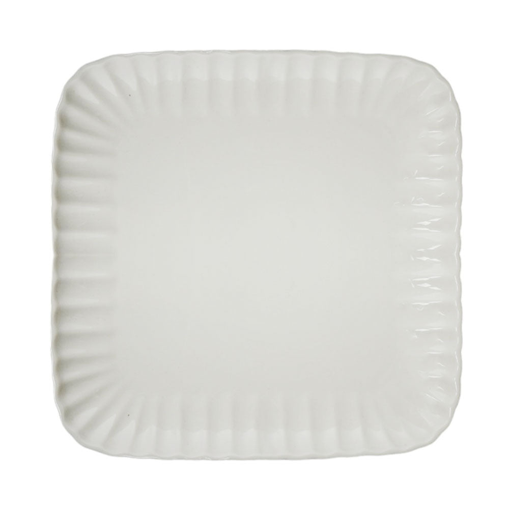 DISH SERVING SYMPHONY GROOVE SQUARE SY7565 Default Title - MamasJan Crockery
