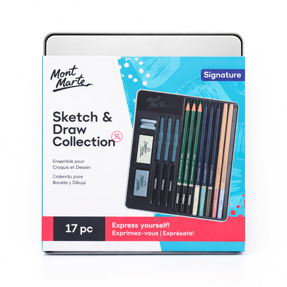 MM5S0033 MONT MARTE SKETCH AND DRAW SET Default Title - MamasJan Toys