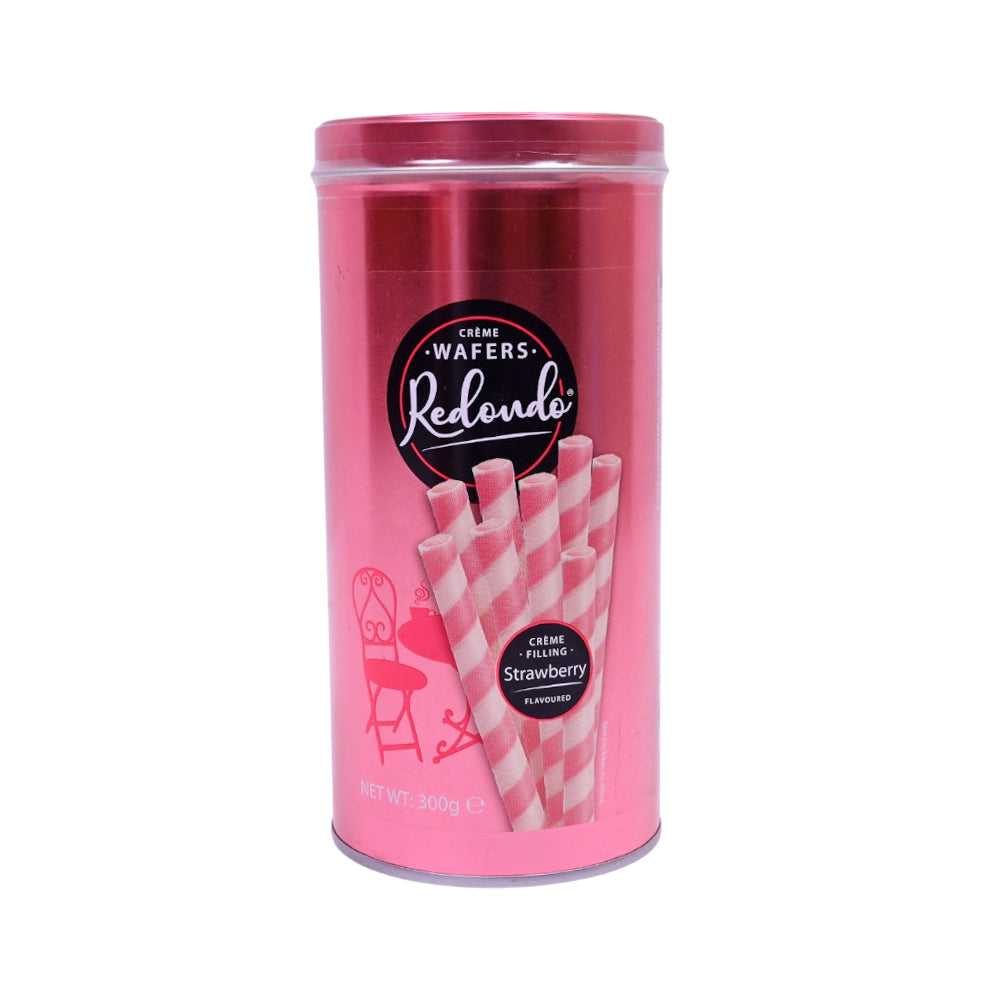 REDONDO WAFER CHOCOLATE STICK STRAWBERRY 300 GM Default Title - MamasJan Grocery Food