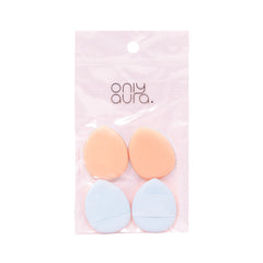 ONLY AURA BEAUTY FINGER PUFF-08 4PC Default Title - MamasJan Makeup