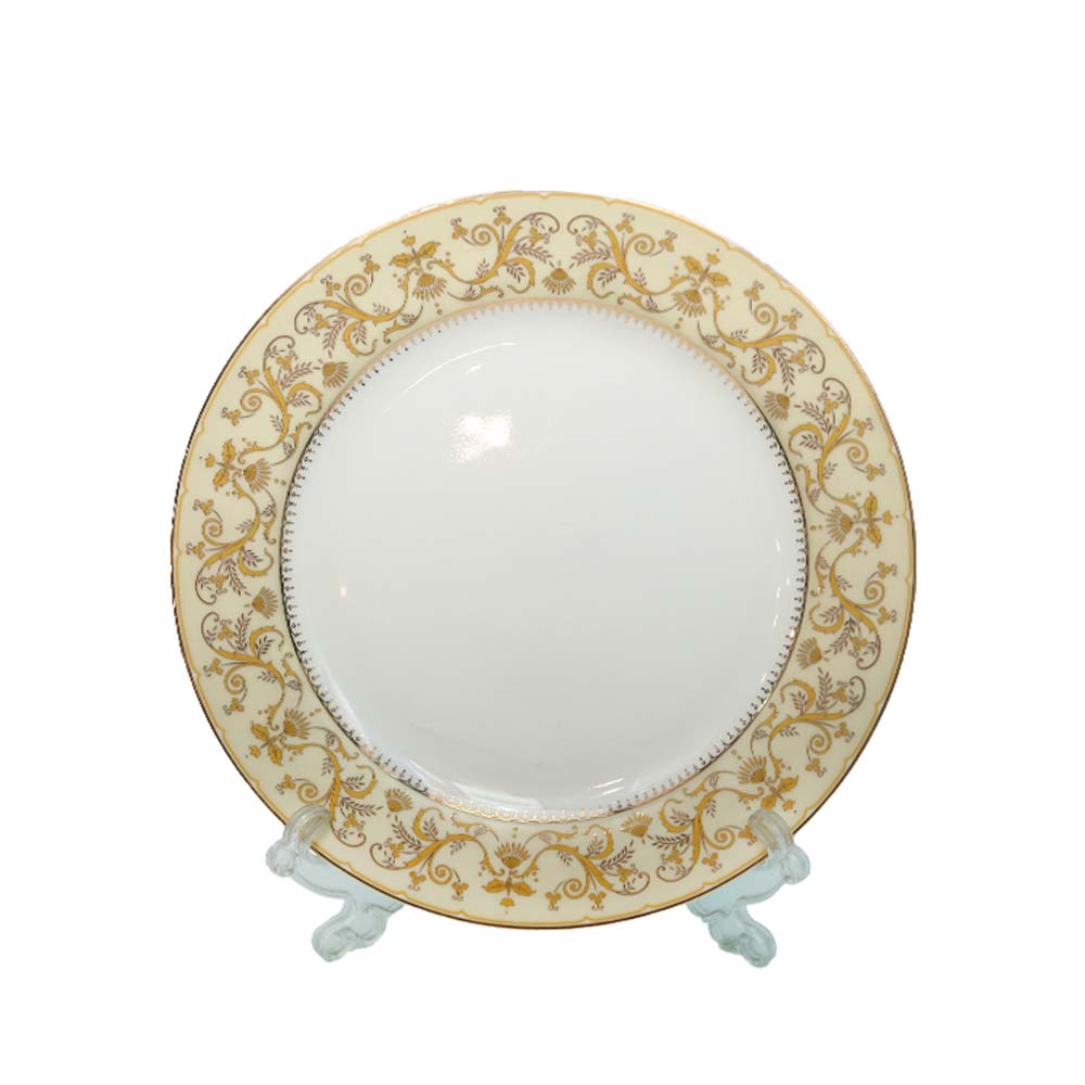 PLATE DINNER ROYAL BISTRO P-692Y BASIC Default Title - MamasJan Crockery