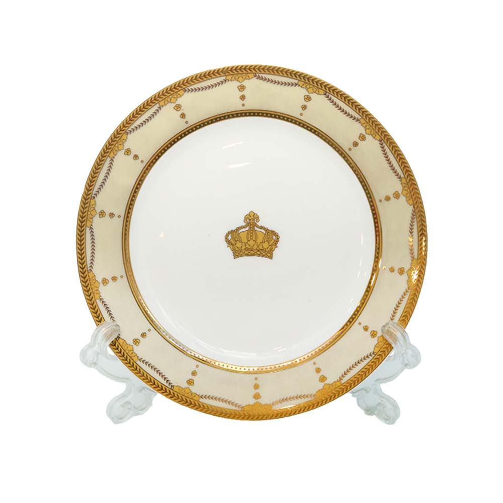 QUARTER PLATE ROYAL BISTRO P-904Y Default Title - MamasJan Crockery