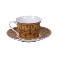 CUP & SAUCER SET ROYAL BISTRO 12PC 12-LM-915Y BASIC Default Title - MamasJan Crockery