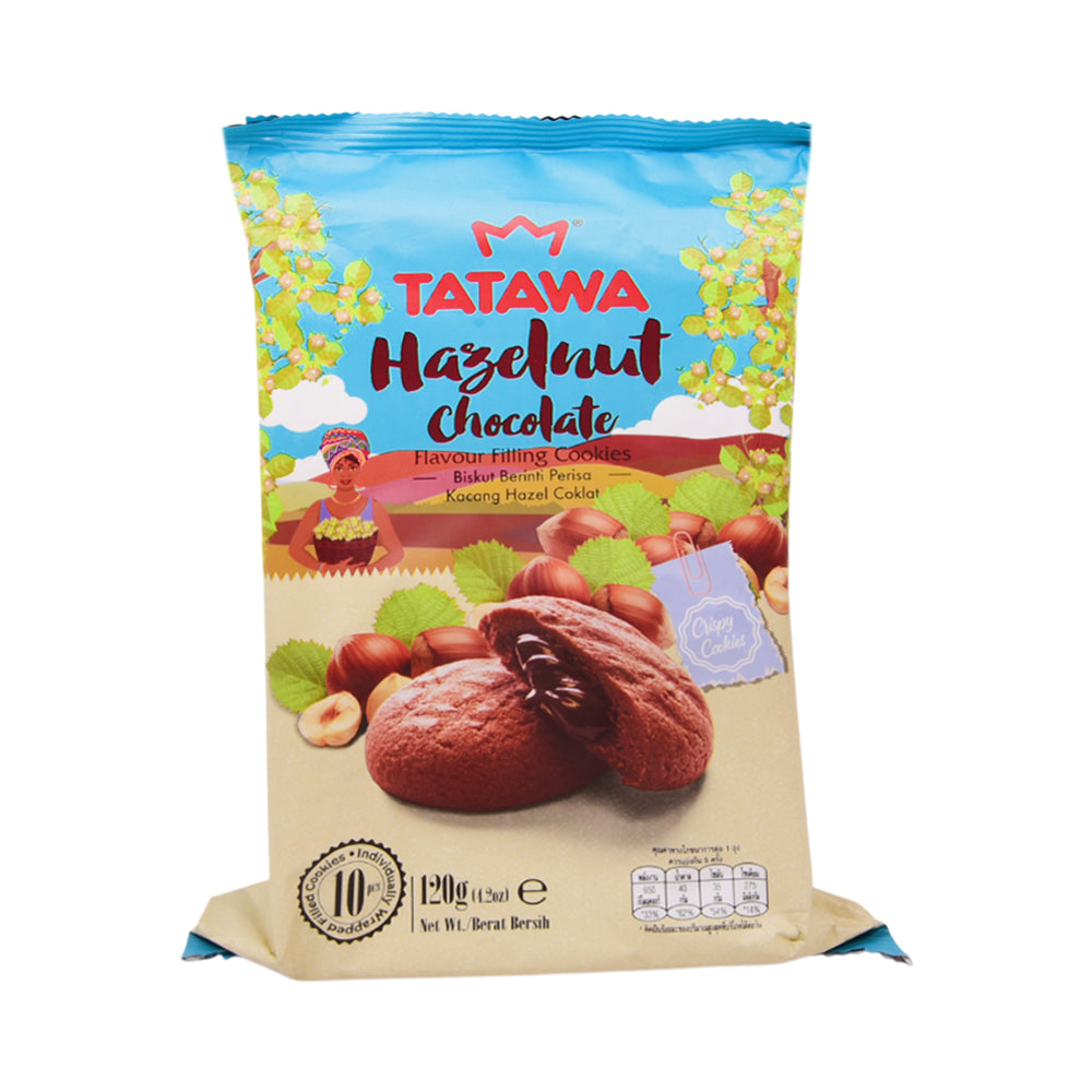TATAWA COOKIE HAZELNUT CHOCOLATE 120 GM Default Title - MamasJan GroceryFoods