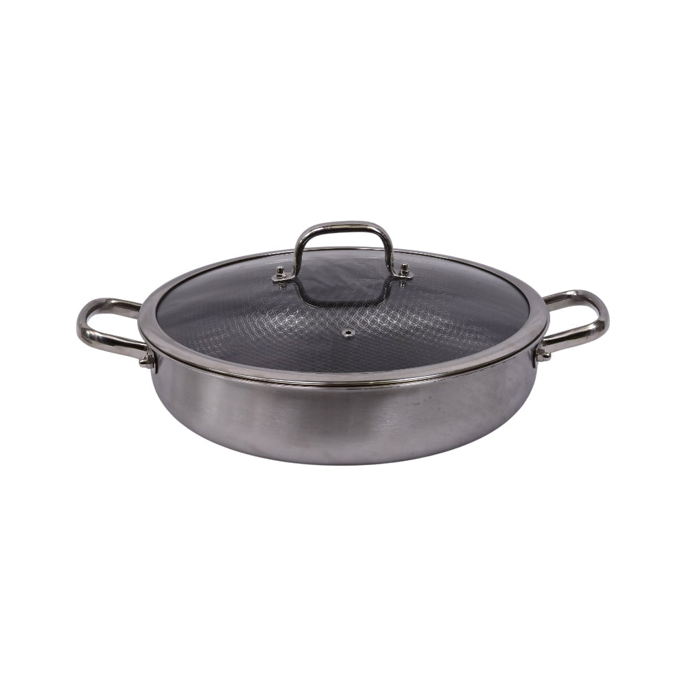 WOK OSFE HONEY COMB 32CM 7937 Default Title - MamasJan Crockery