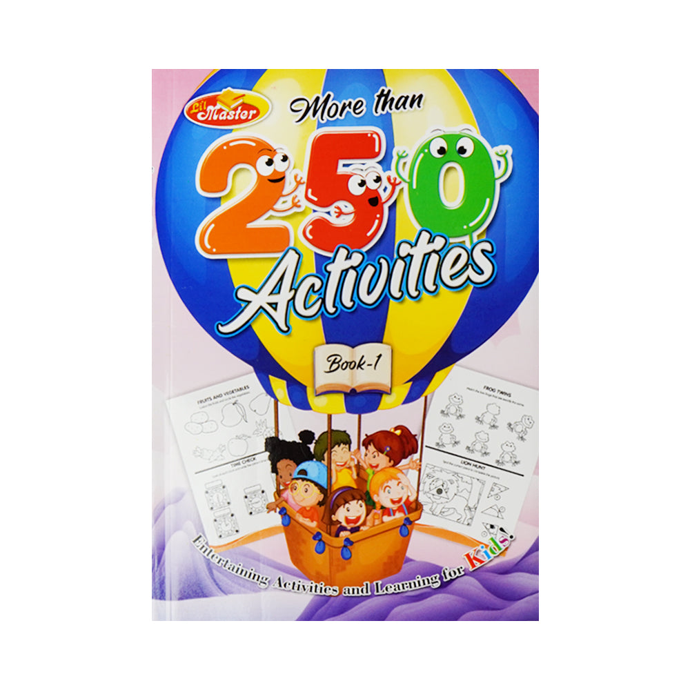 0074 MORE THAN 250 ACTIVITIES BOOK Default Title - MamasJan Toys