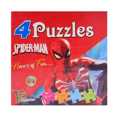 8507 GAMEXCART 4 PUZZLE SPIDER MAN Default Title - MamasJan Toys