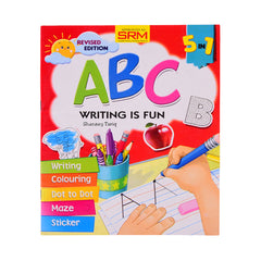 402 LETTERS (ABC) WRITING BOOK 5IN1 A.M Default Title - MamasJan Toys