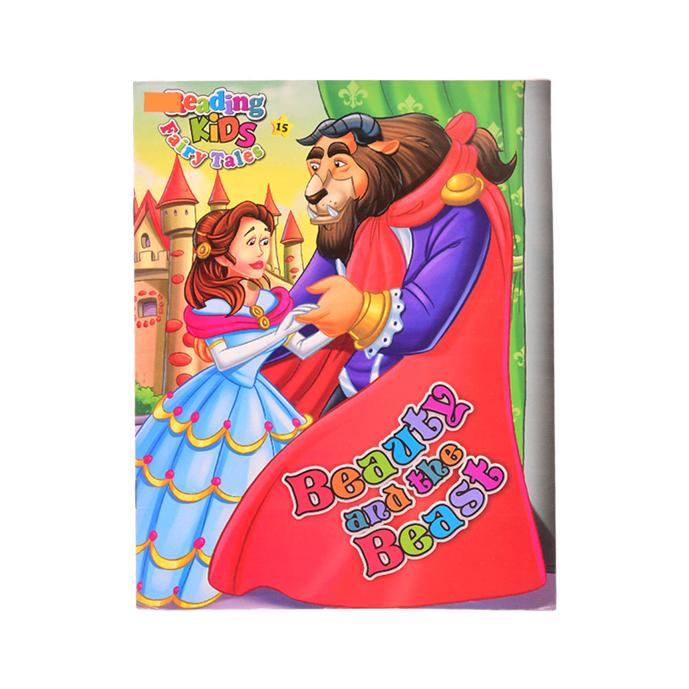 2601-E15 READING KIDS STORY BOOK BEAUTY & THE BEAST Default Title - MamasJan Toys