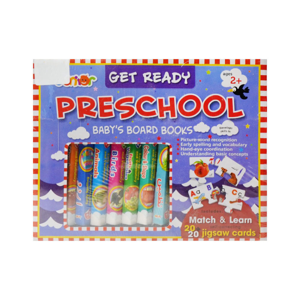 2465 GET READY PRESCHOOL LIBRARY BOX Default Title - MamasJan Toys