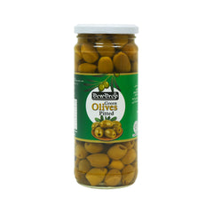 DEWDDROP GREEN OLIVES PITTED 420GM Default Title - MamasJan Grocery Food