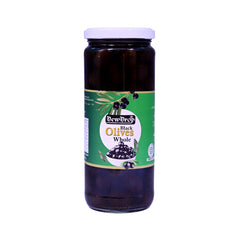DEW DROP OLIVES BLACK WHOLE 430 GM Default Title - MamasJan GroceryFoods
