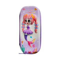 6663 PENCIL POUCH WITH ZIPPER MERMAID Default Title - MamasJan Toys