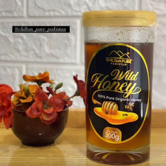 Wild Honey - Pure Honey, Real Sweetness in Every Drop (New Crystal - Clear Glass Packaging)