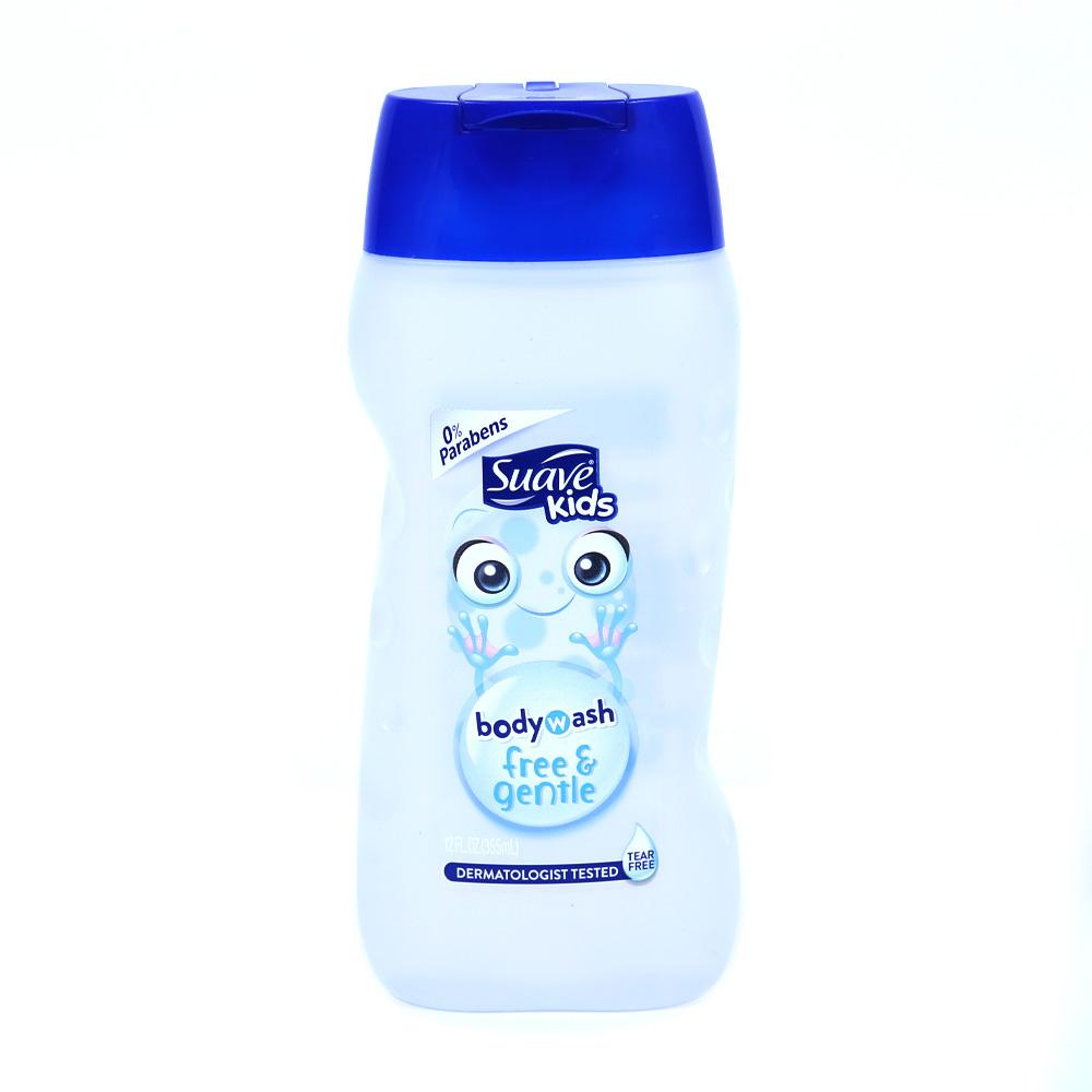 SUAVE KIDS BODY WASH FREE GENTLE 355 ML Default Title - MamasJan Grocery Nonfood