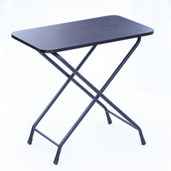 TEA TABLE FOLDING MDF BROWN Default Title - MamasJan Household
