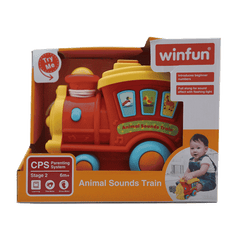 0677 WINFUN SOUND TRAIN PC Default Title - MamasJan Toys