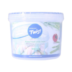 LOCK AND LOCK CONTAINER TWIST LLS141 940ML Default Title - MamasJan Grocery Nonfood