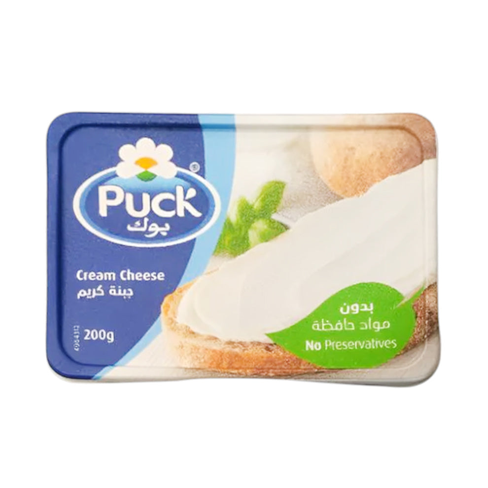 PUCK CREAM NATURAL CREAM CHEESE 200 GM Default Title - MamasJan Grocery
