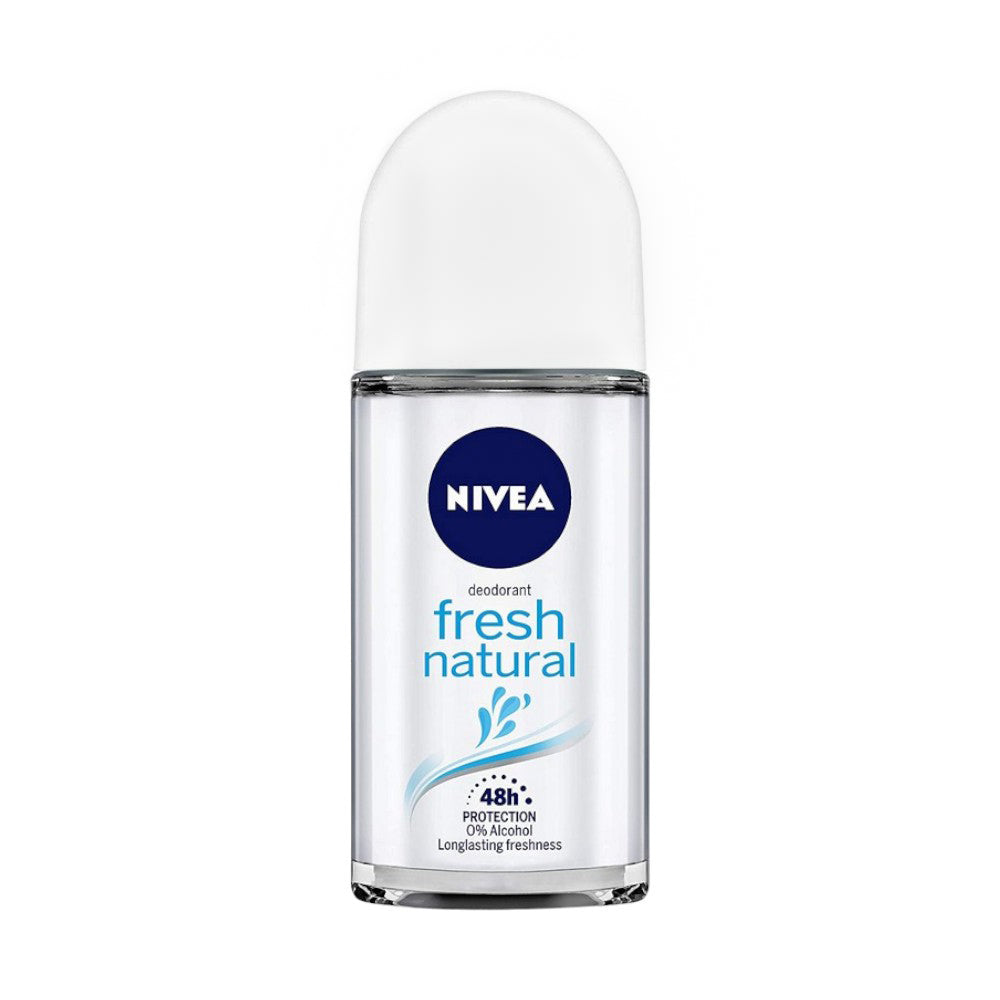 NIVEA ROLL ON FRESH NATURAL 50 ML Default Title - MamasJan Grocery Nonfood
