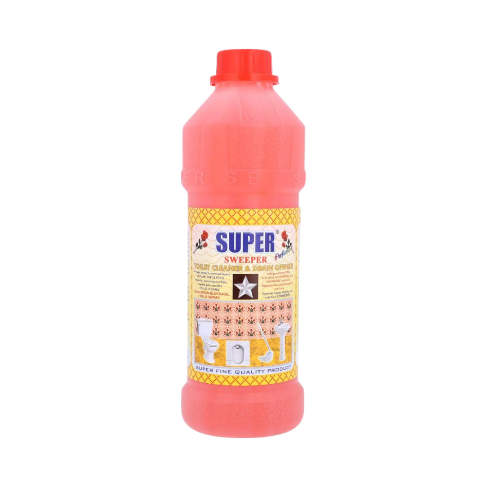 SUPER SWEEPER TOILET CLEANER AND DRAIN OPENER 1 LTR Default Title - MamasJan Grocery Nonfood