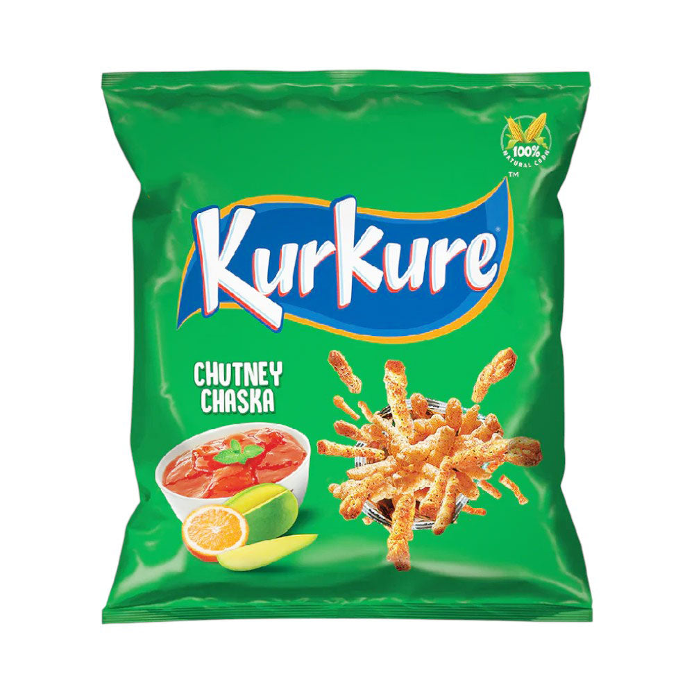 KURKURE CHIPS CHUTNEY CHASKA 15 GM Default Title - MamasJan Grocery