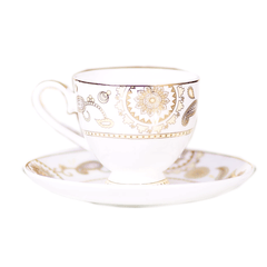 CUP & SAUCER SET ROYAL BISTRO 12PC 12-SO1-921 BASIC Default Title - MamasJan Crockery
