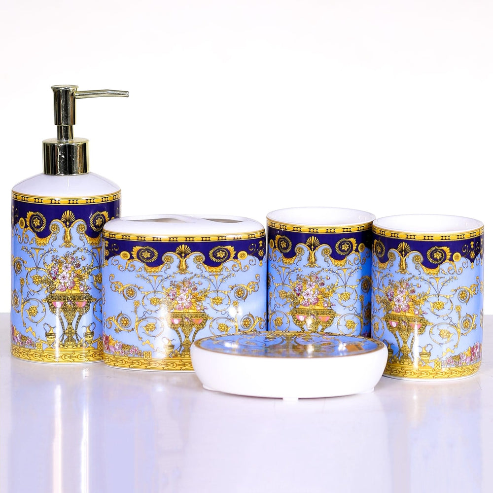 Bath Room Set 5Pc Royal Bistro K061-5-650Ls Basic Default Title - MamasJan Decoration