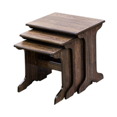 TABLE SET WOODEN 3 PCS Default Title - MamasJan Household