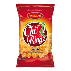 NIMCOS CHILLI RINGS 100 GM Default Title - MamasJan Grocery