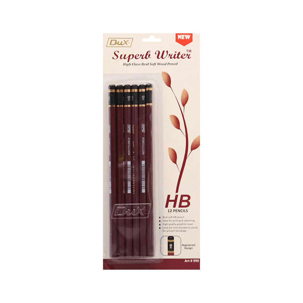 999 DUX LEAD PENCIL 12PC PACK A.M Default Title - MamasJan Toys