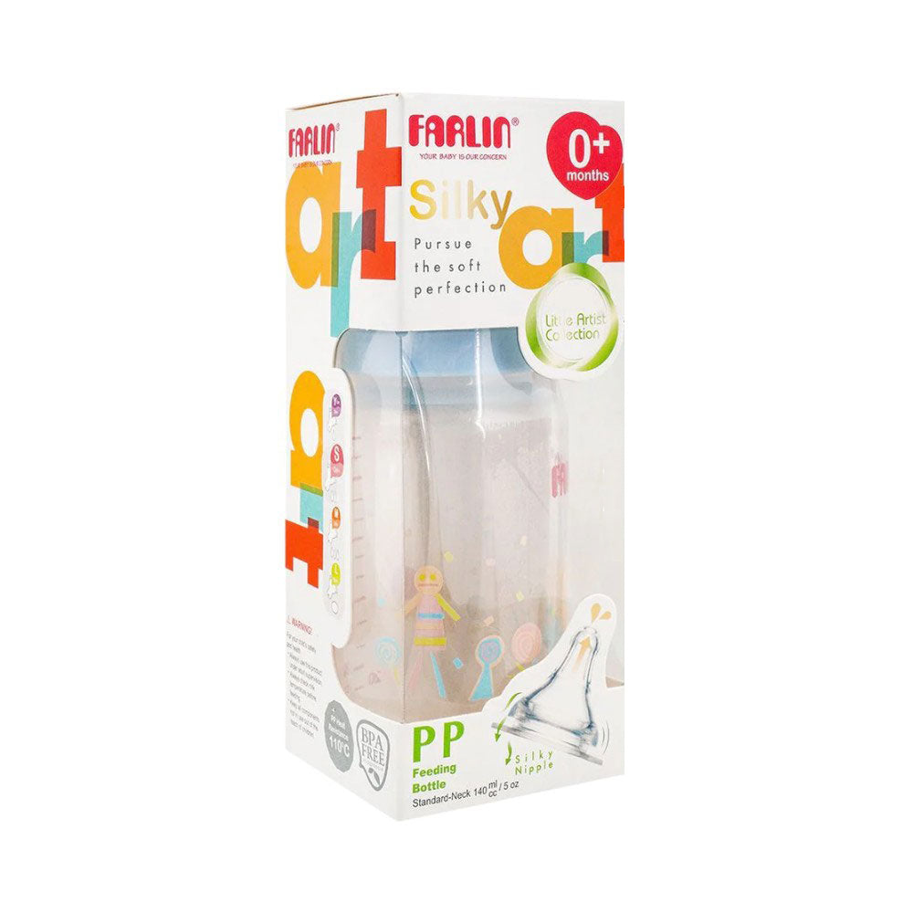 FARLIN BABY FEEDING BOTTLE SILKY NIPPLE 0+MONTHS 41016-B Default Title - MamasJan Grocery Nonfood
